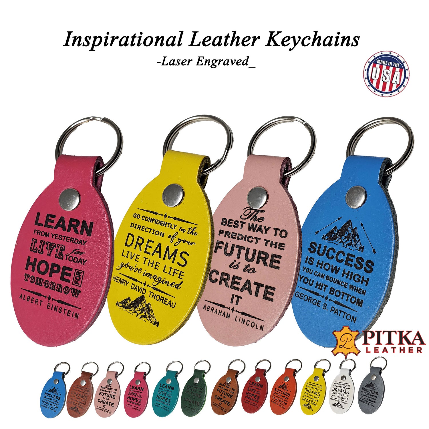 Inspirational Motivational Keychains