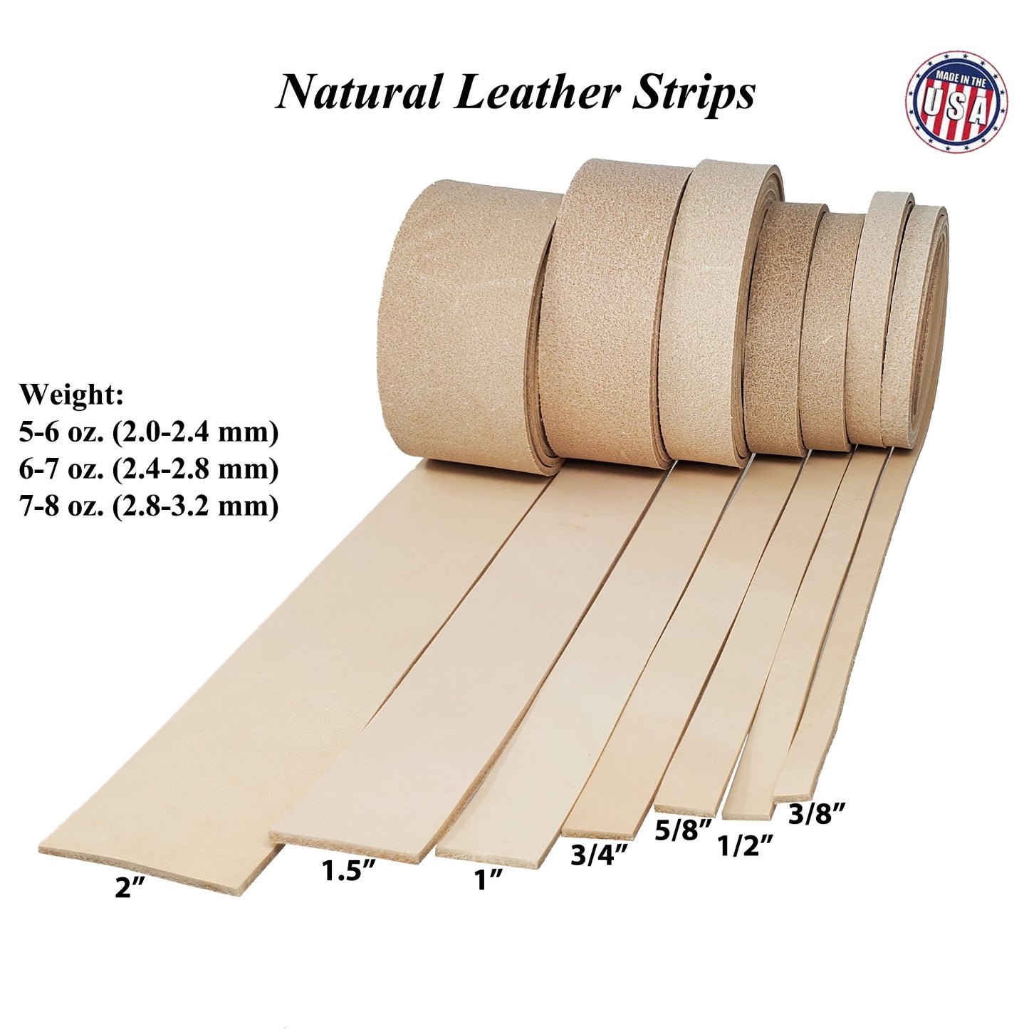 vegetable tanned leather strips-great leather strips for craft