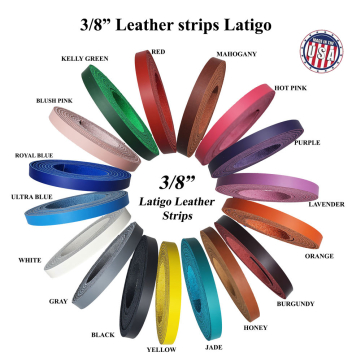 Alum Tanned Latigo Leather Strips • Toowoomba Saddlery