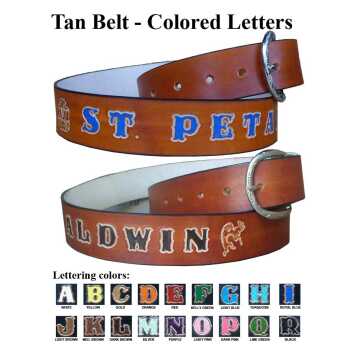 man leather belt personalized