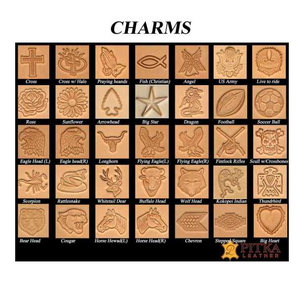 charms- leather stamp
