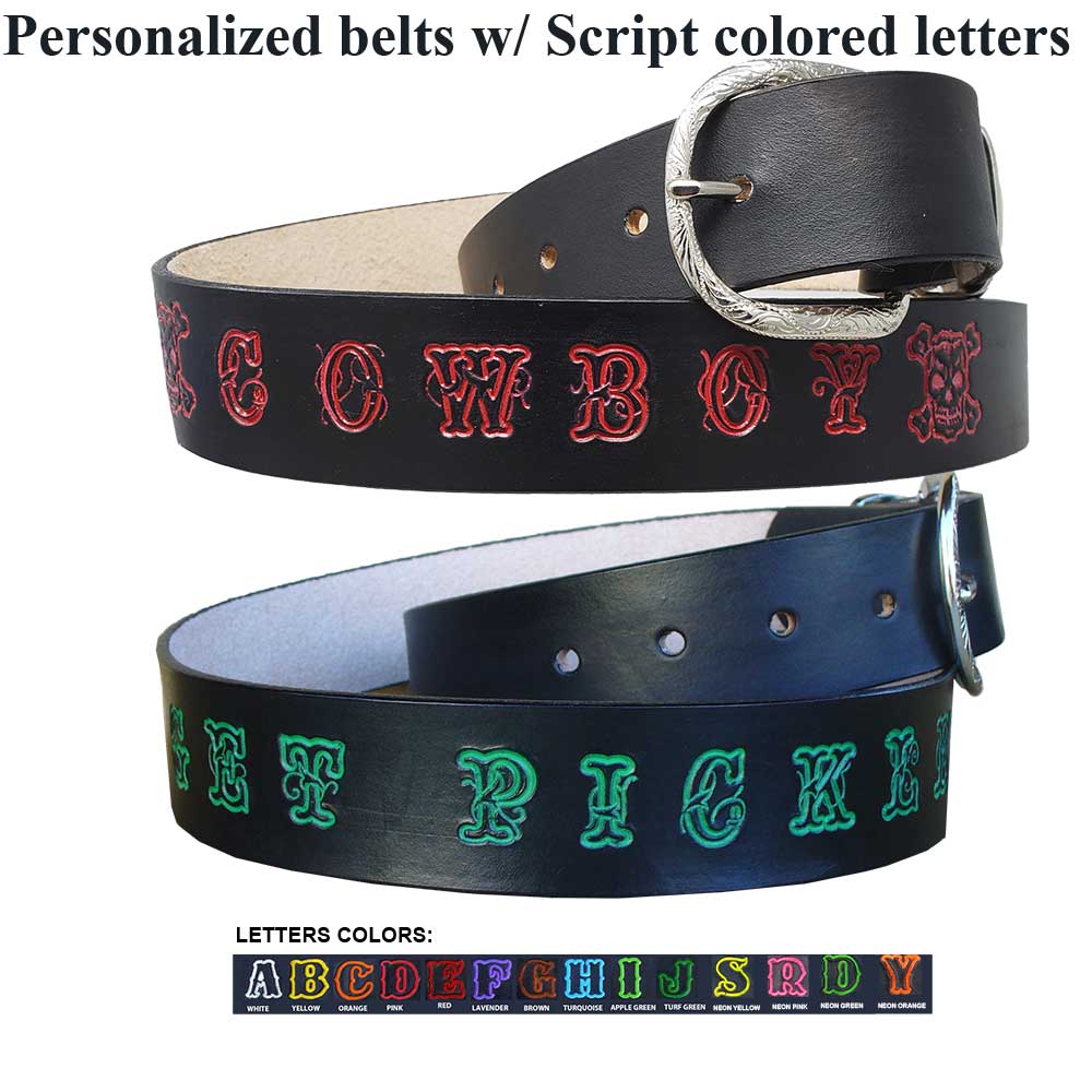 Custom Leather Belt 