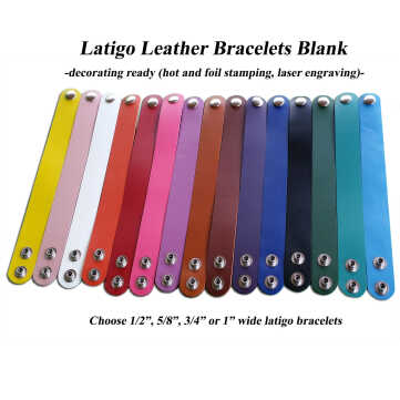 Latigo Leather Bracelets